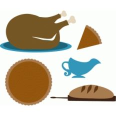 thanksgiving dinner set