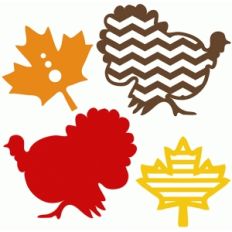 turkey and fall leaves
