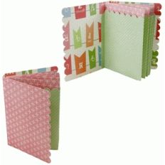 carina's essentials album 4x6 vertical scallop