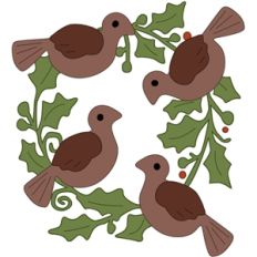 four calling birds