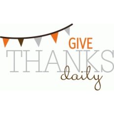 give thanks daily
