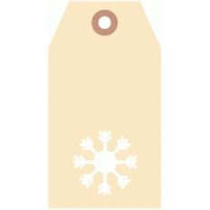snowflake tag