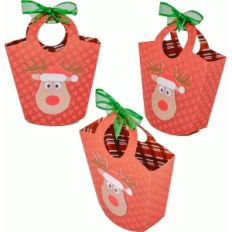 christmas reindeer bag