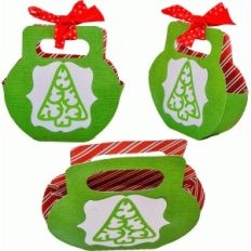 christmas tree charm bag