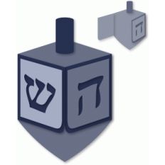dreidel card