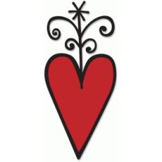 wrought iron heart