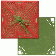 card wrap set: sunburst lace