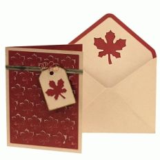 card set: pop up maple leaves