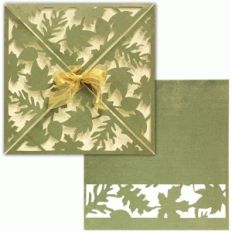 card wrap: square falling leaves