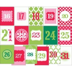3x4 december daily life cards 16-31