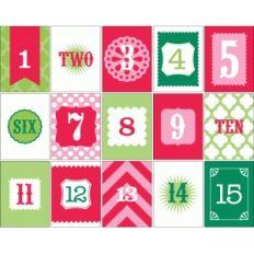 3x4 december daily life cards 1-15