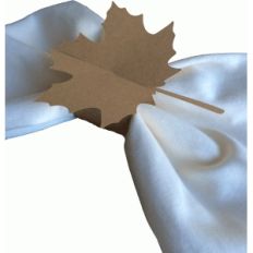 maple leaf napkin ring