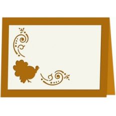 turkey place card