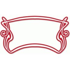 art deco style label