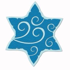 snowflake star swirl