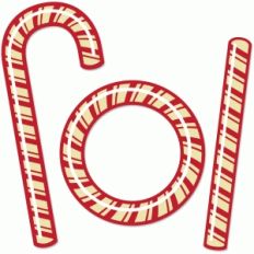 candy cane set