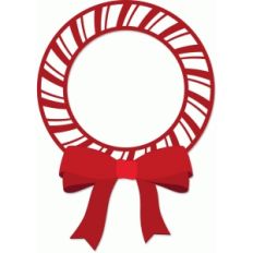 candy cane wreath