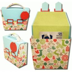3d buckle gift card bag