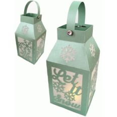 3d snowflake lantern