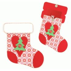 christmas stocking gift card holder