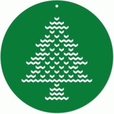 knit christmas tree