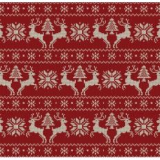 reindeer sweater pattern