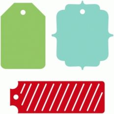 wonderful set of 3 tags