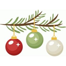 christmas pine bough