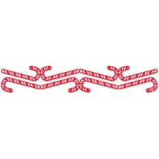candy cane border