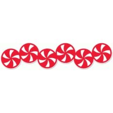 peppermint candy border