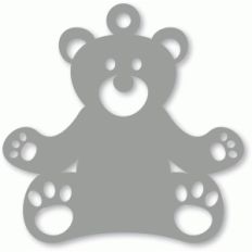 bear gift tag