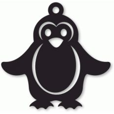 penguin gift tag