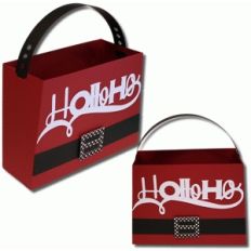 3d santa suit large gift bag
