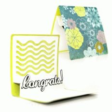 congrats pop-up card