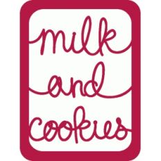 milk and cookies journaling card