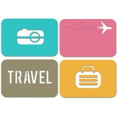 4x6 travel card set