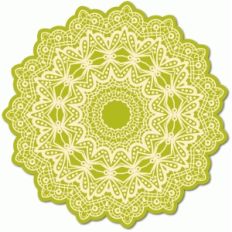ornate lace doily