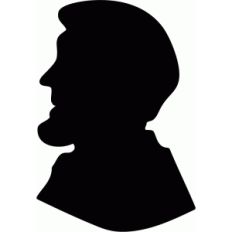 abraham lincoln silhouette