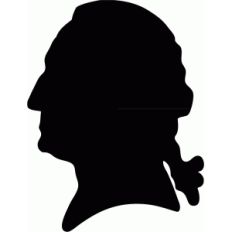george washington silhouette