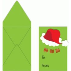 santa hat card holder