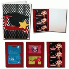graduation a7 gift card with gift card inserts