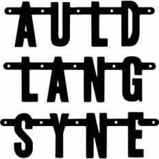 auld lang syne banner