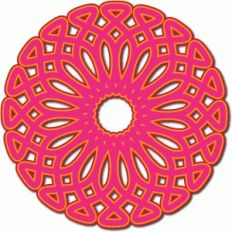 layered doily