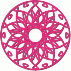 abstract doily