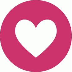circle heart