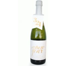 new years bottle wrapper