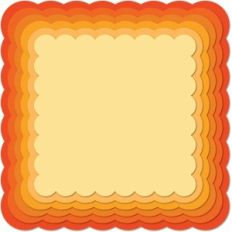 nested scalloped square