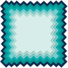 nested zig zag square