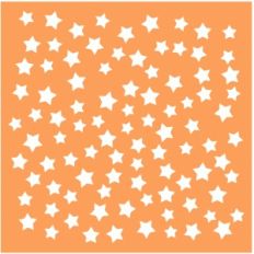 star confetti (stencil)