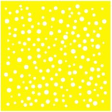 confetti stencil